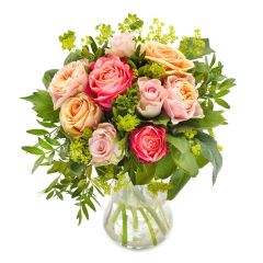 Liefdevol rozenboeket